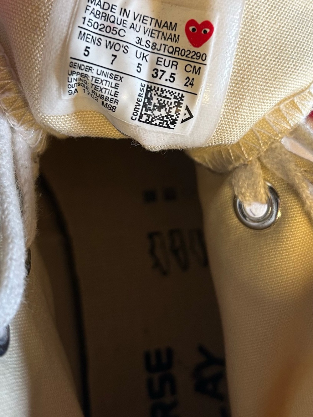 Comme des Garcons Play Converse - Picture 7 of 10